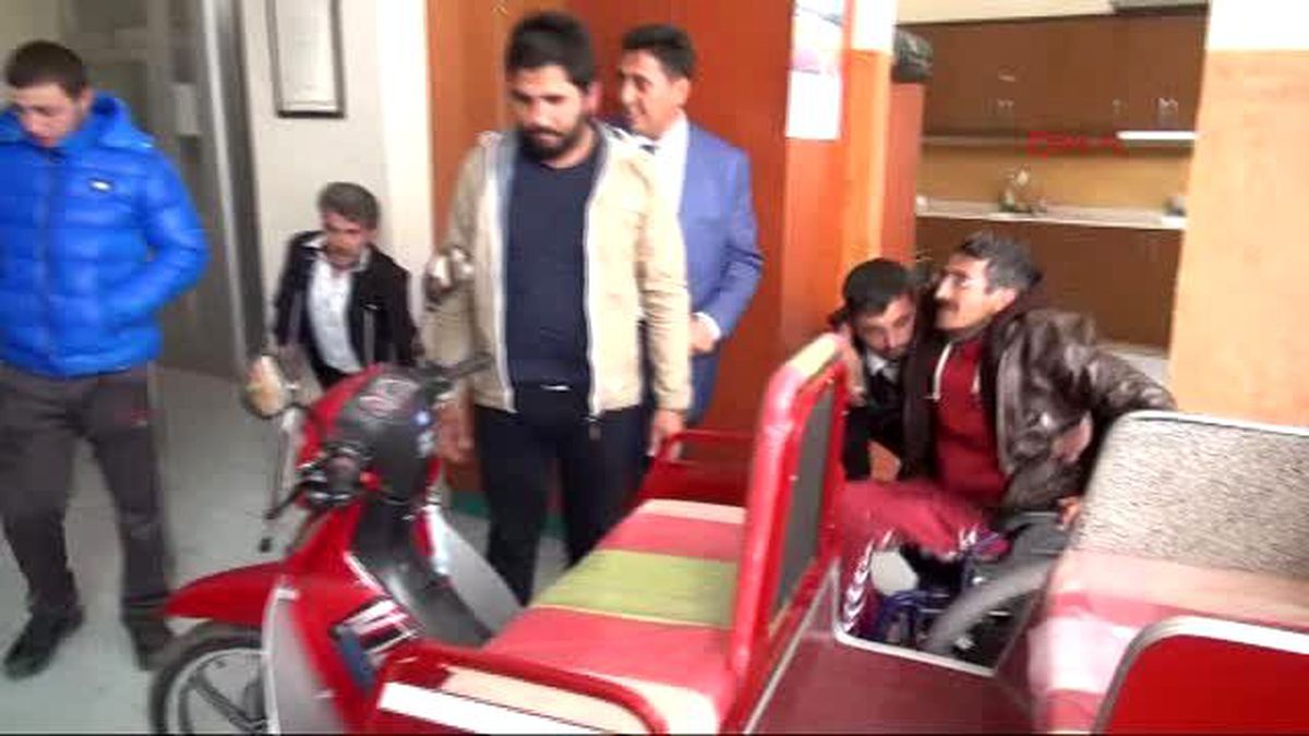 Kars-Durbaba Satılmış\'ın Engelli Motor Sevinci