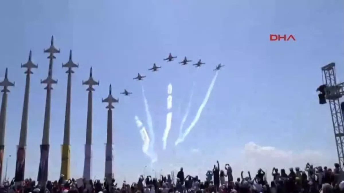 Konya - Türk Yıldızları Parkı, Akrobasi Timinin Gösterisiyle Açıldı -1