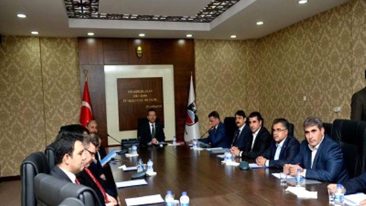 OSB Toplantısı Valilikte Gerçekleştirildi