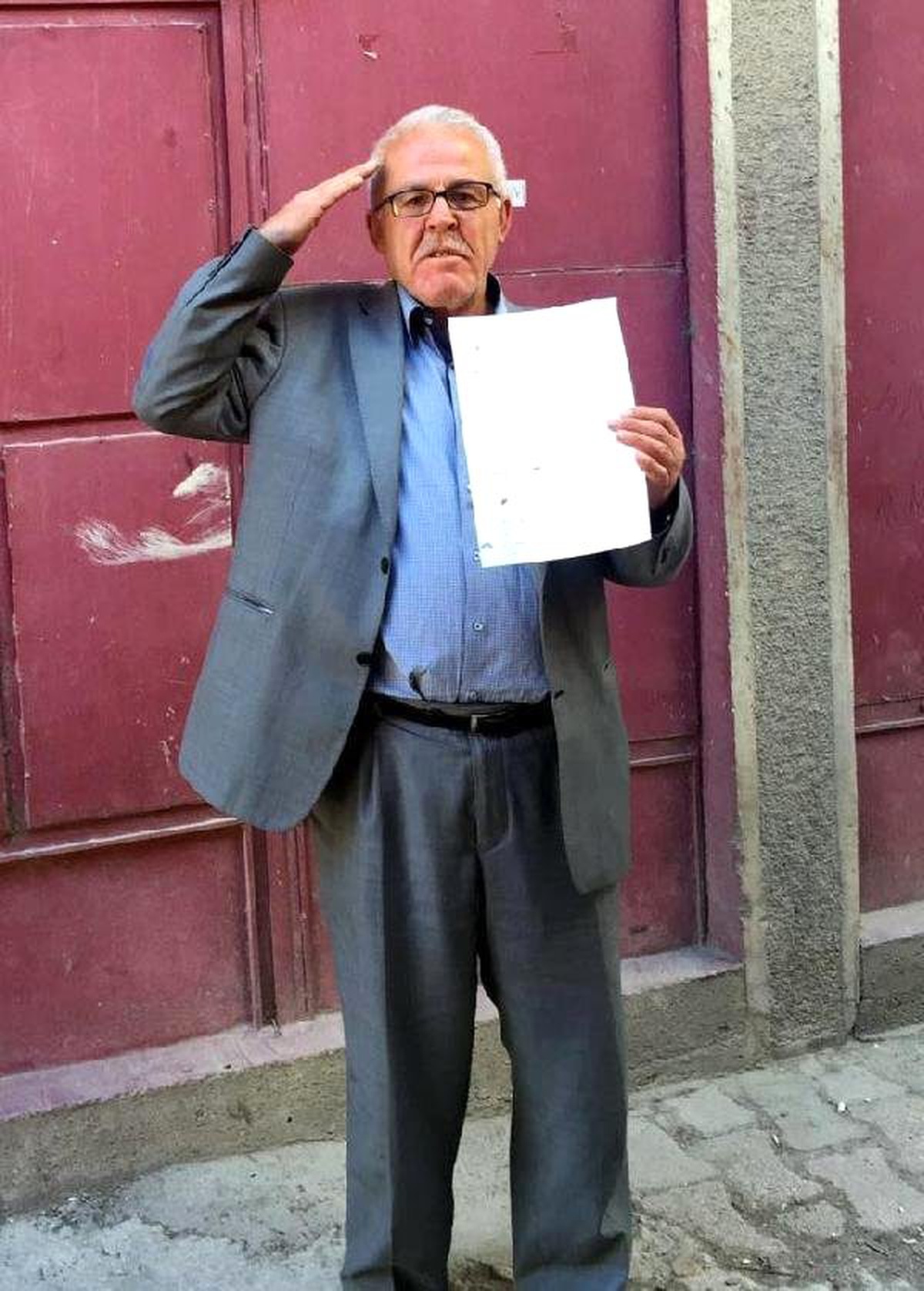 Şehit Babası Oğlunun Adının Bir Okula Verilmesini İstiyor