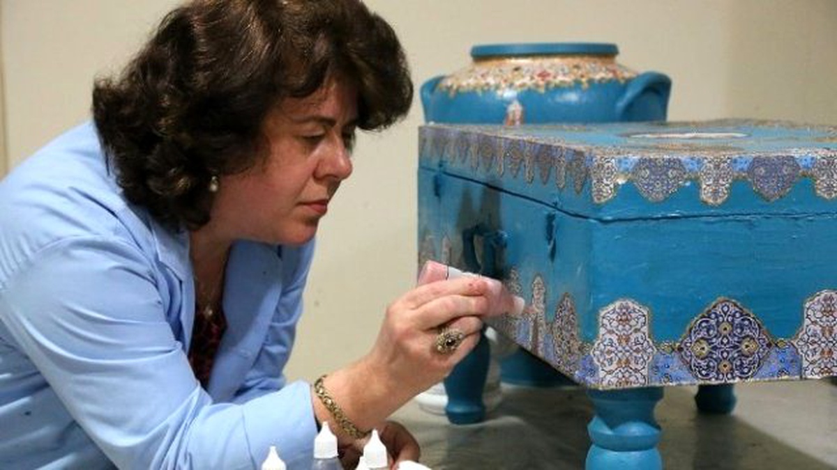 Asırlık Tarihi Eşyalar Ko-mek\'te Renkleniyor