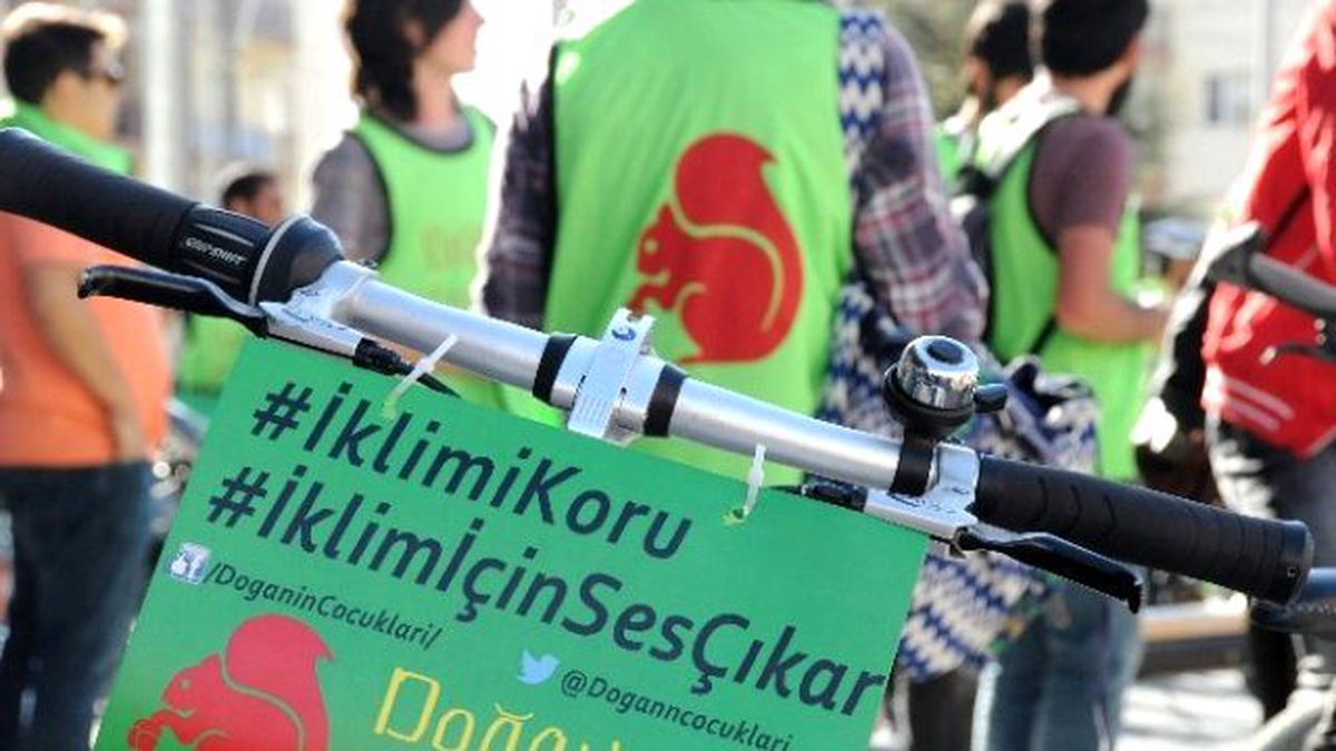 İklim Değişikliğine Farkındalık İçin Pedal Çevirdiler