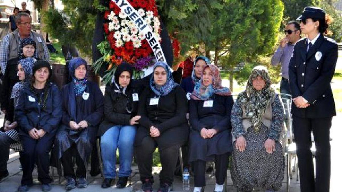 Şehit Polis Hüseyin Danacı\'ya Memleketi Kayseri\'de Tören (2)