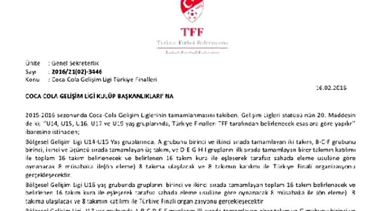 Trabzonspor\'dan U17 Açıklaması
