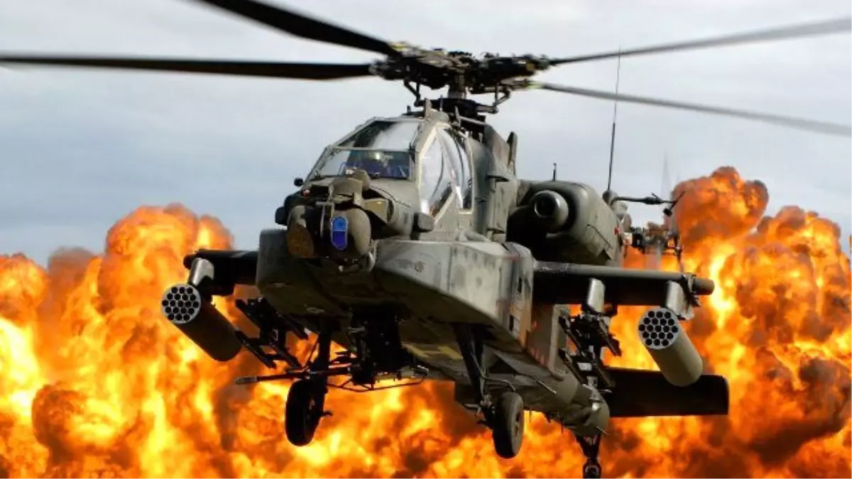 ABD, IŞİD'e Karşı Savaşmak Üzere Irak'a Apache Helikopterleri Gönderiyor