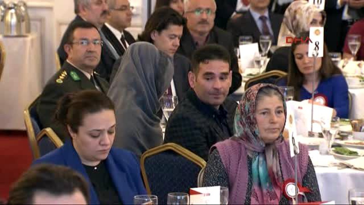 Davutoğlu, Şehit Yakını, Gazi ve Gazi Yakınları İçin İstihdam Kurası Töreni\'ne Katıldı 3