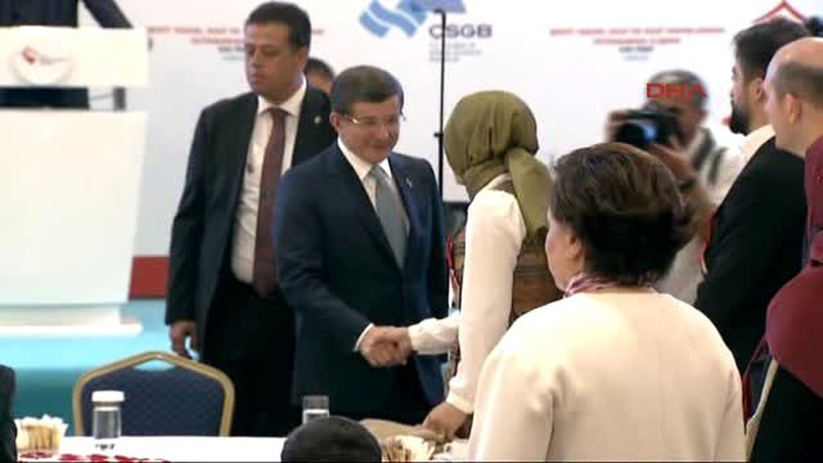 Davutoğlu, Şehit Yakını, Gazi ve Gazi Yakınları İçin İstihdam Kurası Töreni\'ne Katıldı 1