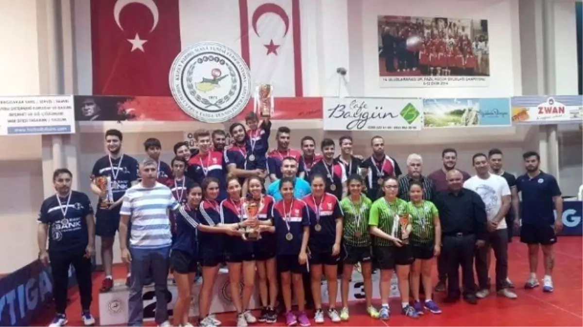 Gaü Masa Tenisi Takımı Rakip Tanımıyor