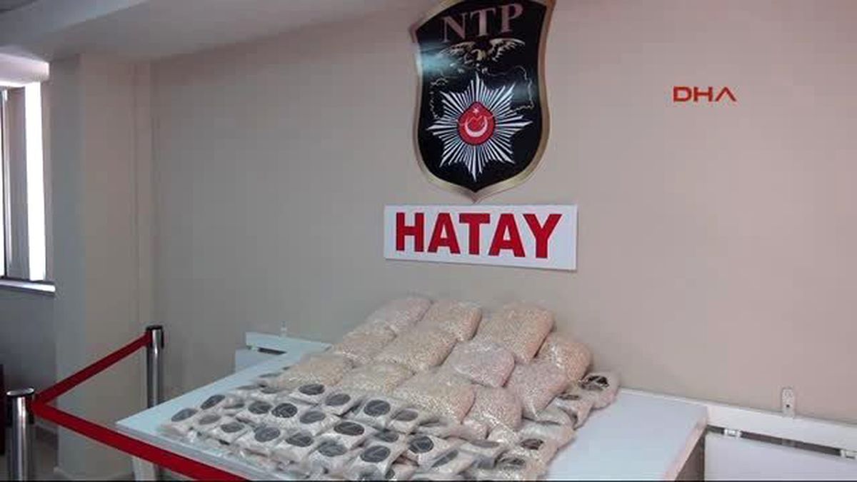 Hatay\'da 427 Bin Adet Captagon Hap Ele Geçirildi