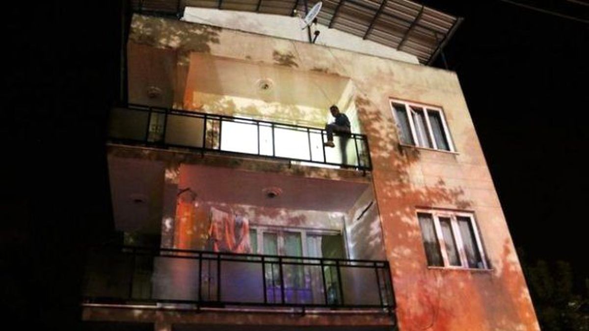 İntihara Kalkışan Damadına 'Atla' Diye Bağırdı!