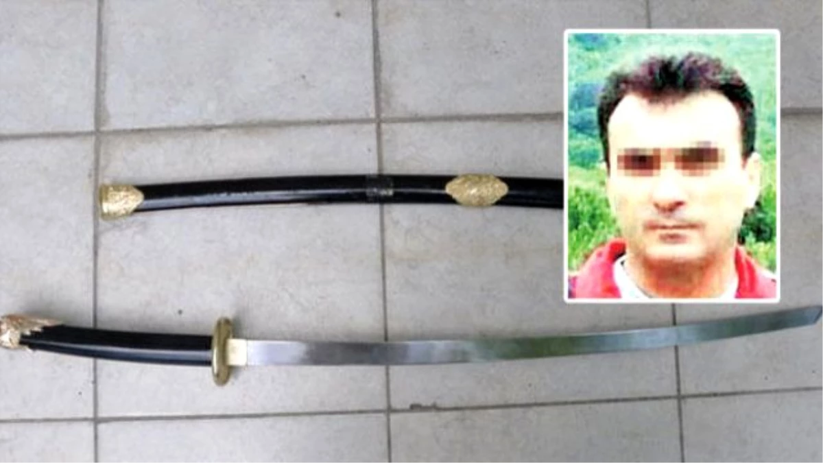 Karısından Şüphelendi, Astsubayı Samuray Kılıcıyla Yaraladı