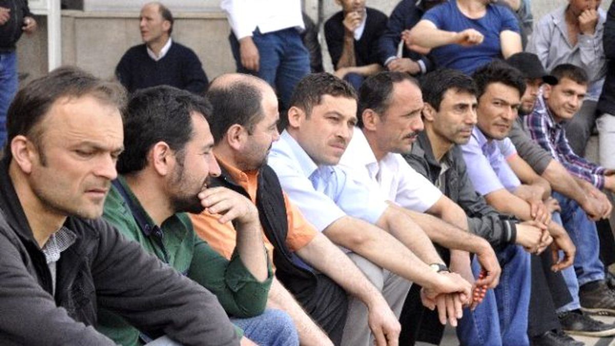 Maaşlarını Alamayan İşçiler Eylem Yaptı
