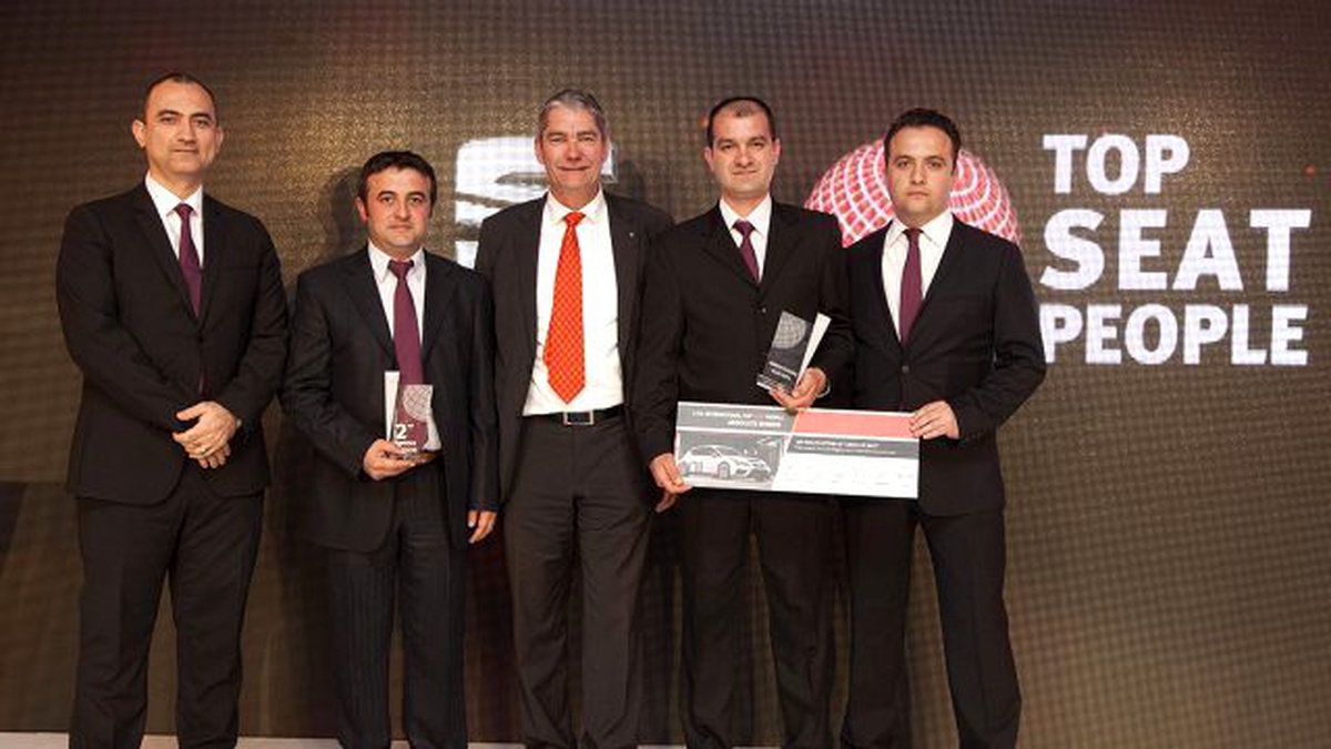 SEAT Türkiye\'ye Dünya Birinciliği Ödülü
