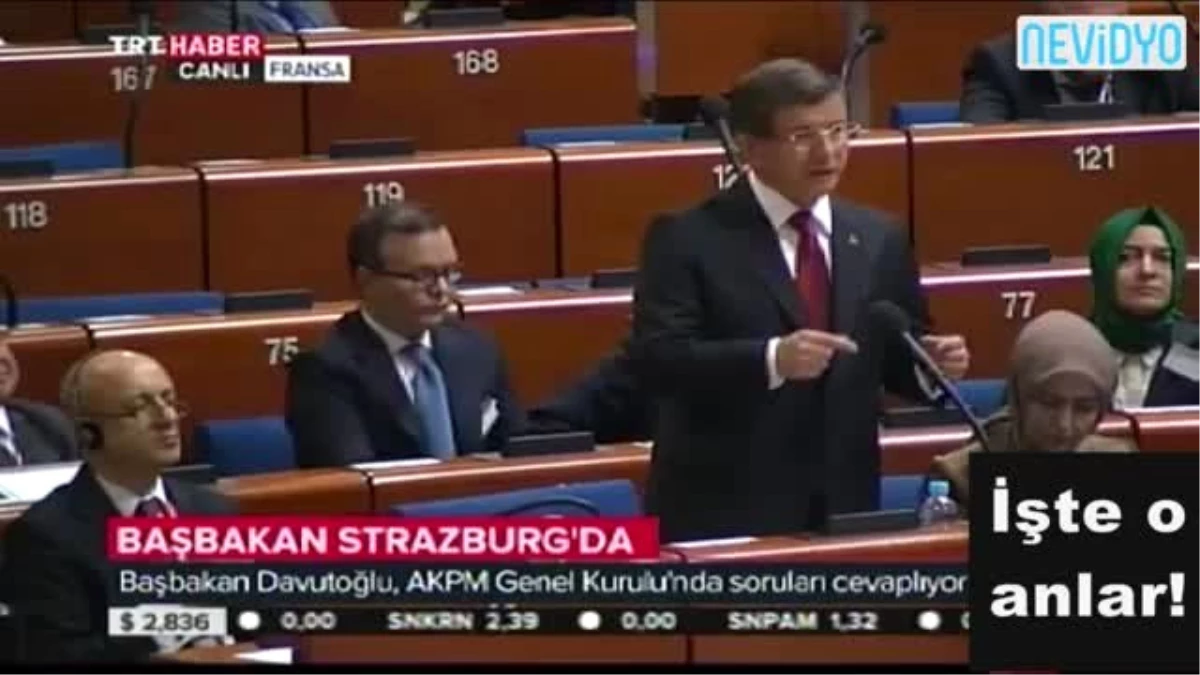 Başbakan Davutoğlu\'dan Hdp\'li Kürkçü\'ye Sert Yanıt