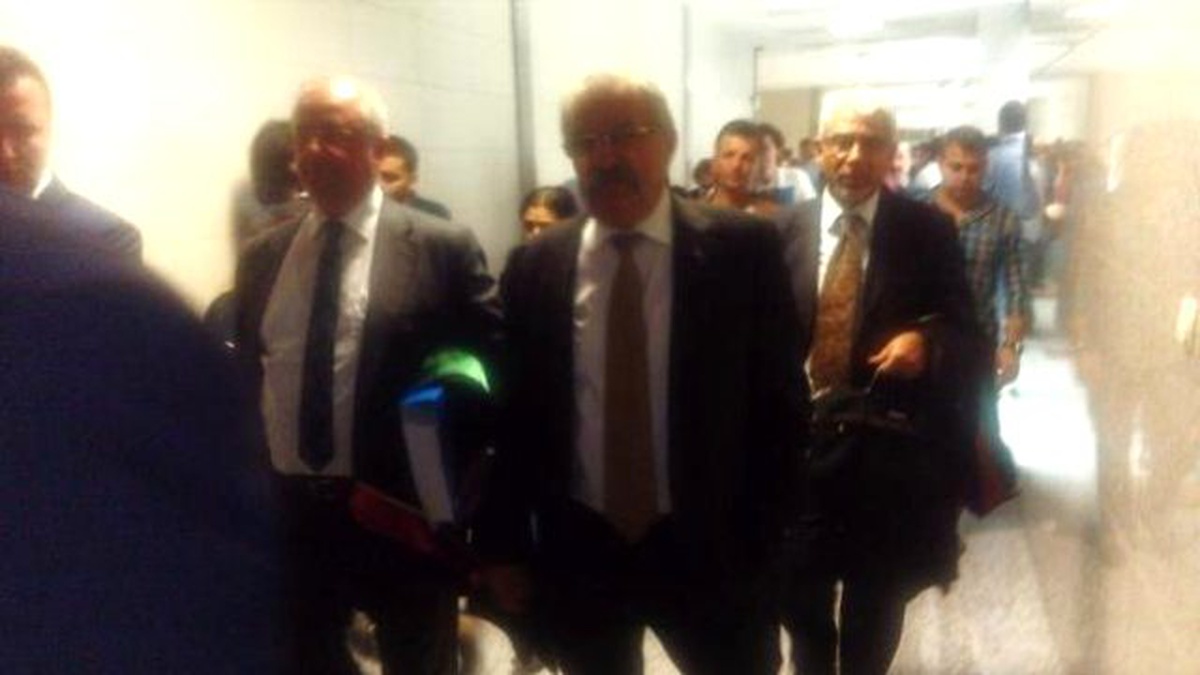 Celalettin Cerrah ve Sabri Uzun\'un Adliyedeki Görüntüleri...