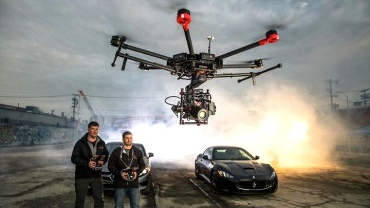 Djı\'dan Hollywood Film Sektörüne Özel Drone