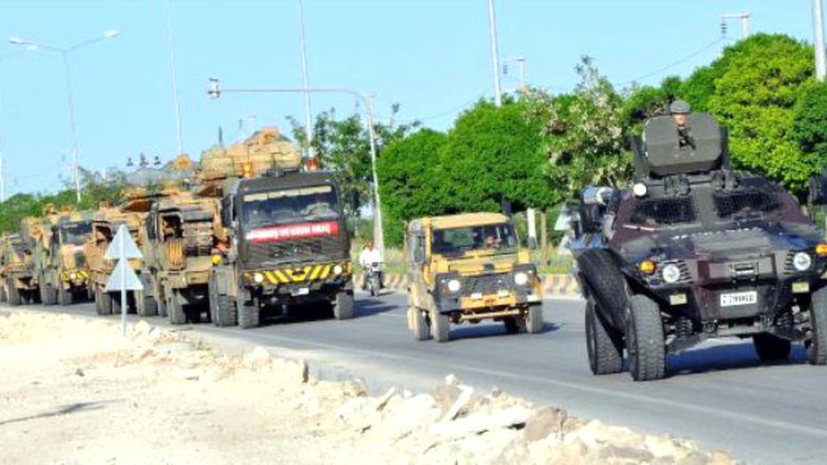 Kilis\'e Tank ve Zırhlı Araç Sevkiyatı