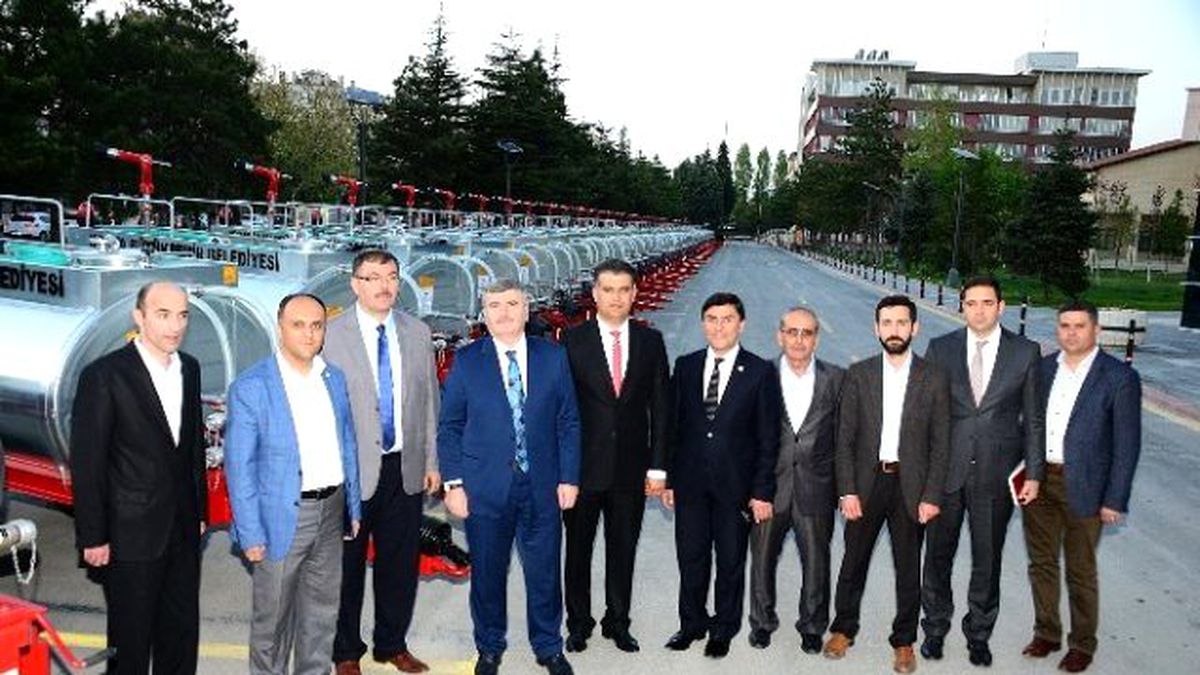 Konya\'da 500 Mahalleye Yangın Söndürme Aracı