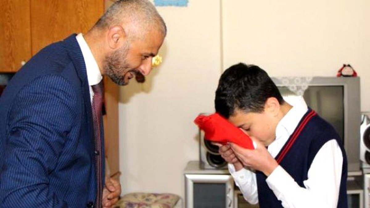 Küçük Emirhan, Mektubuyla Komandoları Duygulandırdı