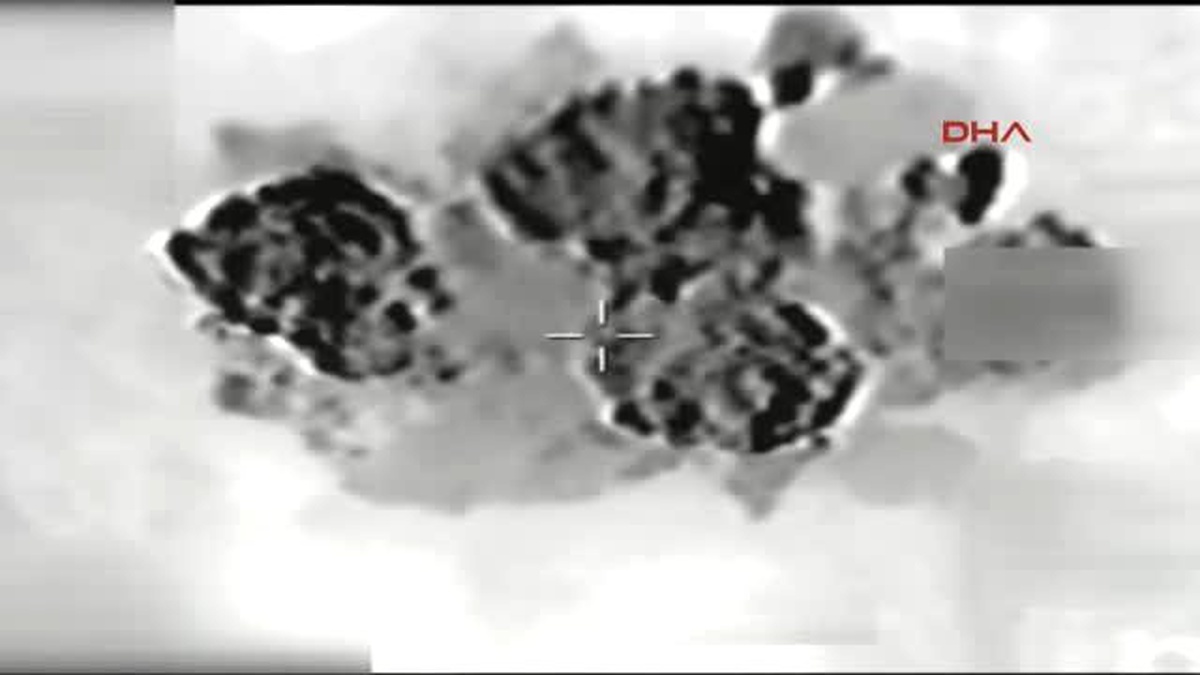 Kuzey Irak\'taki Gara Bölgesindeki Bulunan PKK Hedeflerine Hava Harekatı Düzenlendi