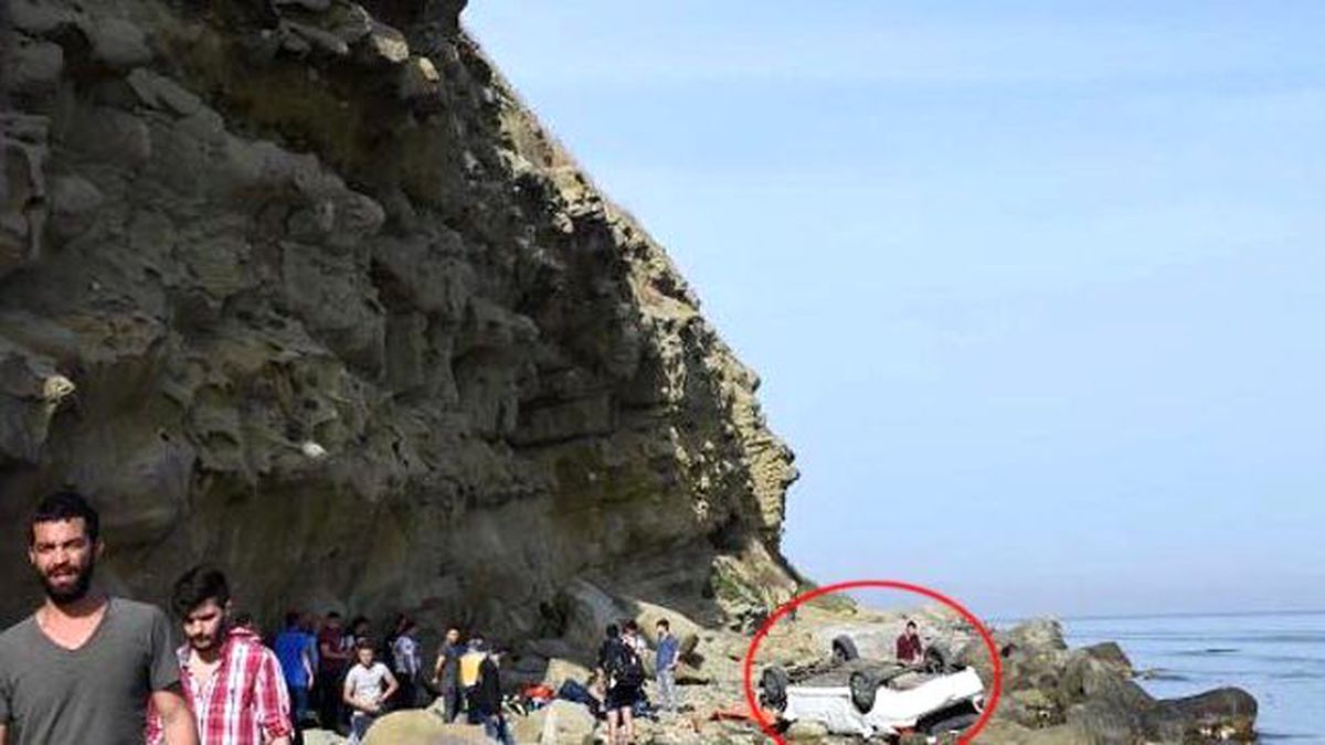 Tekirdağ'da Otomobil 50 Metrelik Uçurumdan Sahile Uçtu: 4 Ölü