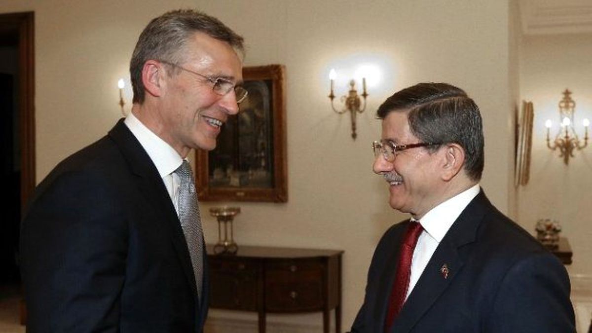 Başbakan Davutoğlu NATO Genel Sekreteri Stoltenberg ile Görüştü