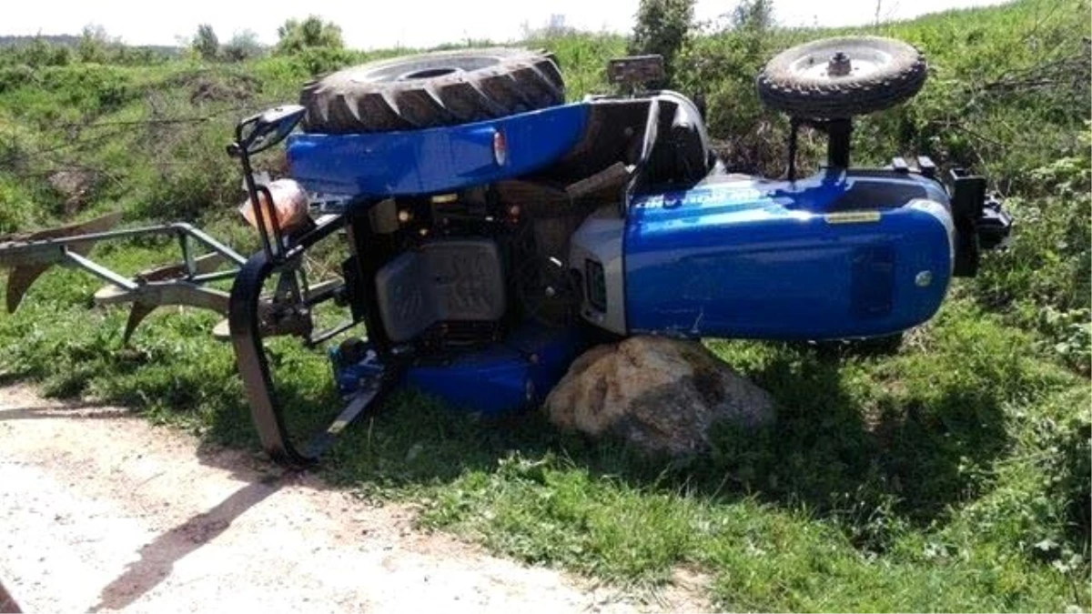 Bilecik\'te Traktör Kaza: 2 Yaralı