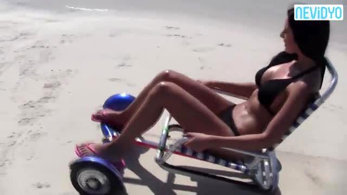 Hoverboard\'u 4 Tekerlekli Araca Çeviren Kadının İcadı Büyük İlgi Görüyor