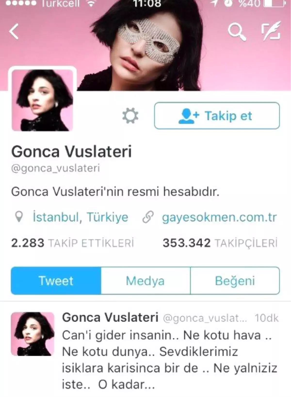 Gonca Vuslateri'den Duygulandıran Atilla Özdemiroğlu Mesajı