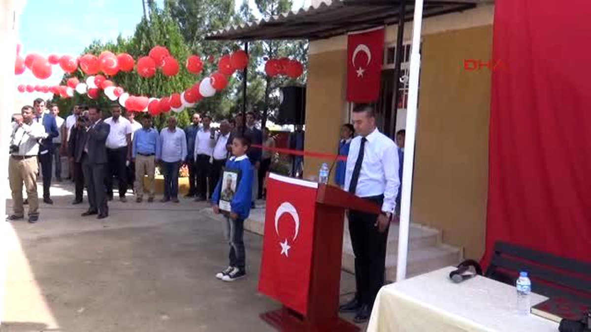 Şanlıurfa Işid\'in Şehit Ettiği Askerin Adı Okula Verildi