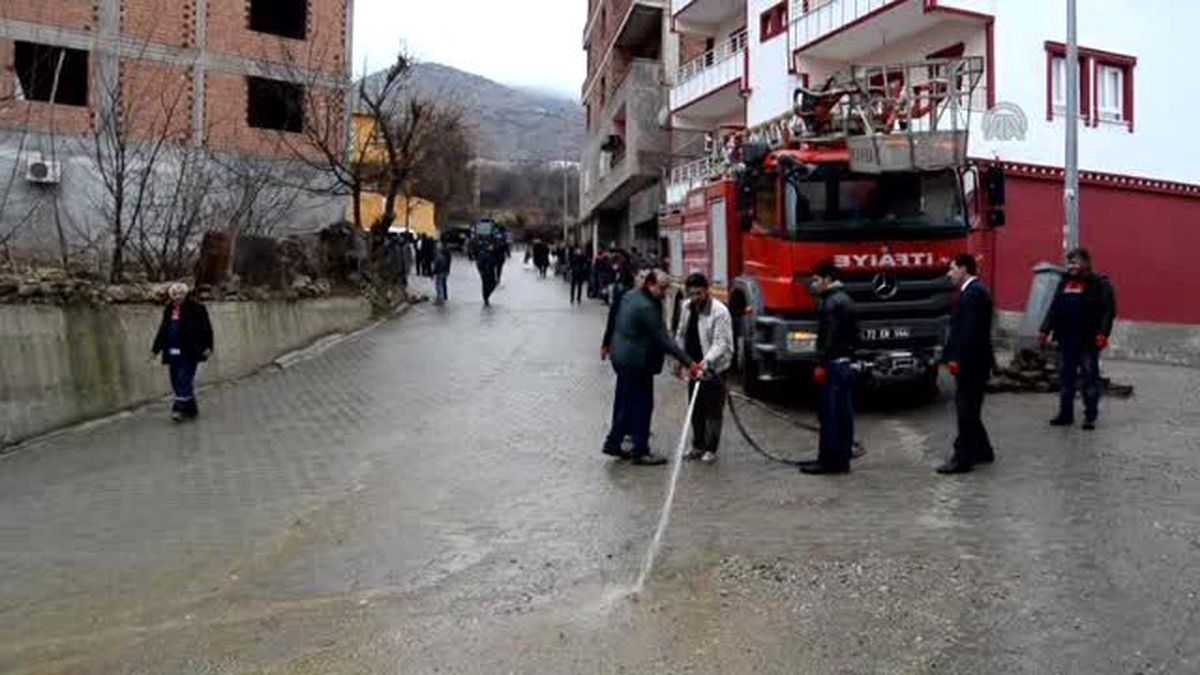 Sason\'da Temizlik Çalışmaları Devam Ediyor
