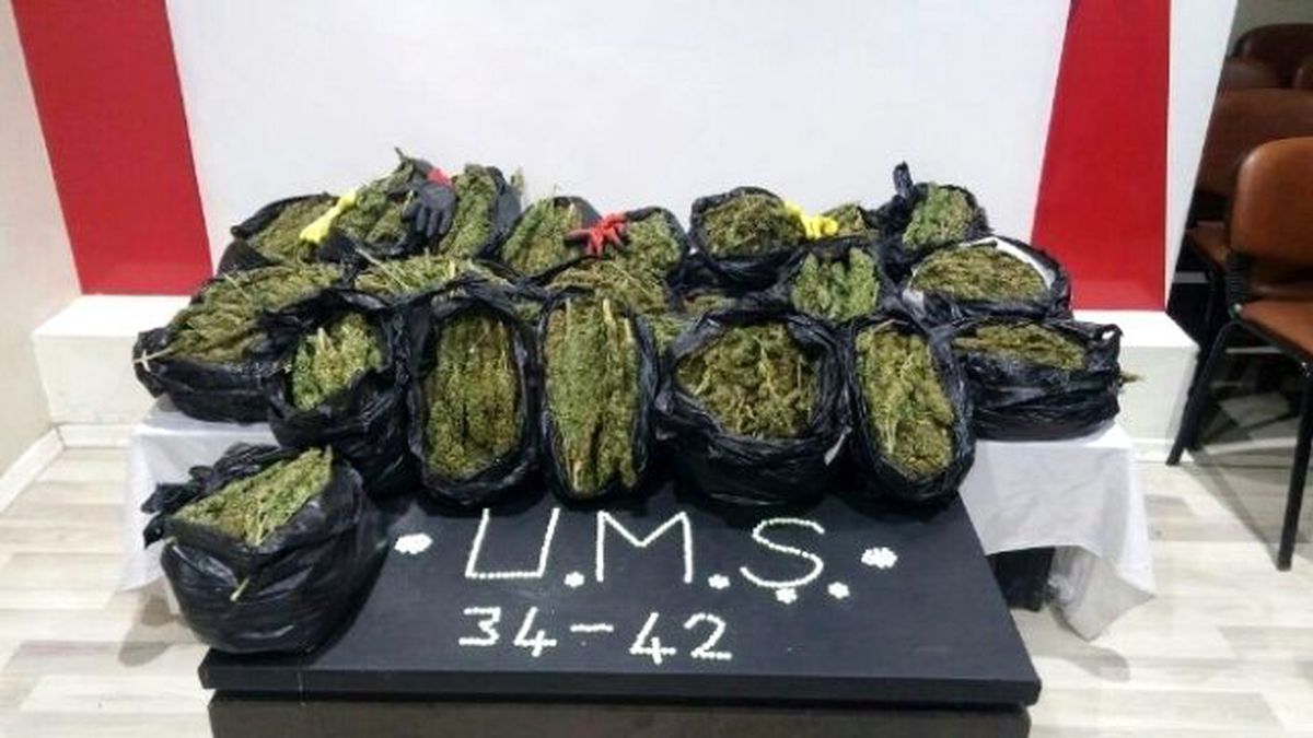 Siirt\'te 23 Kilo Esrar Ele Geçirildi