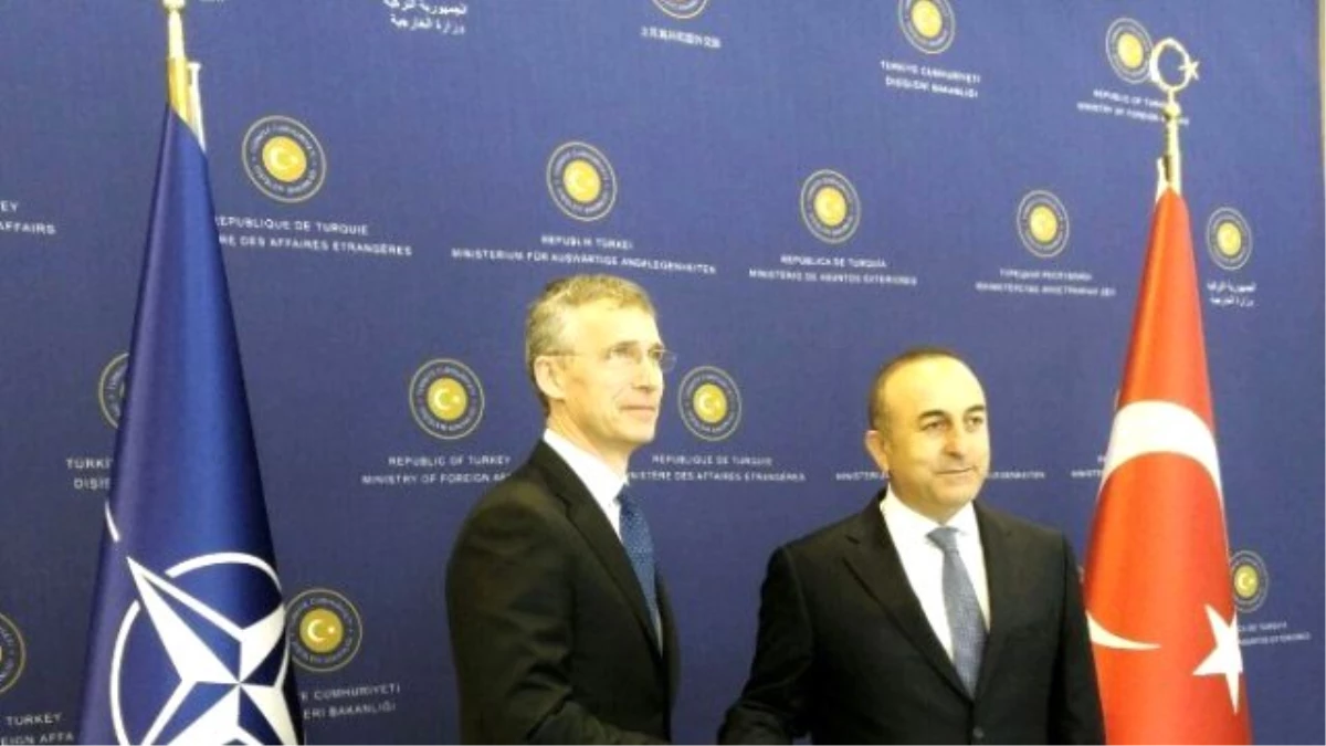 Bakan Çavuşoğlu NATO Genel Sekreteri Stoltenberg ile Görüştü