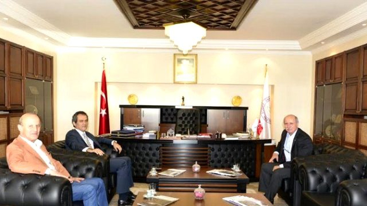 Beü, Üniversite Sporları Federasyon Başkanı Kemal Tamer\'i Ağırladı