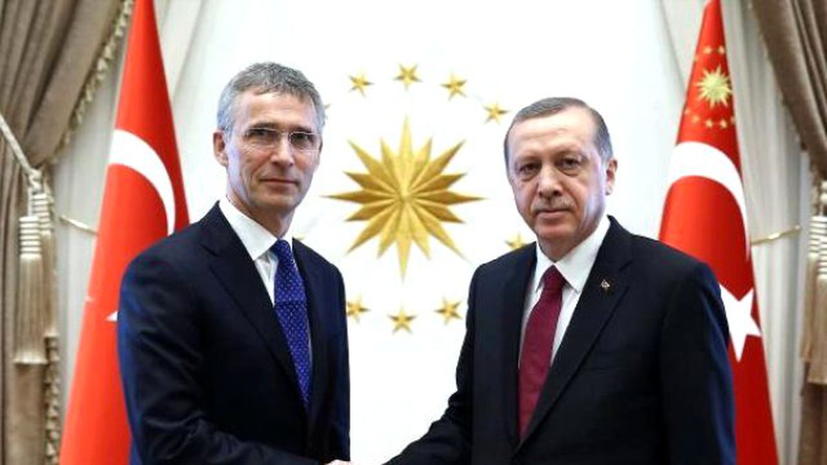 Cumhurbaşkanı Erdoğan, NATO Genel Sekreteri Stoltenberg ile Görüştü