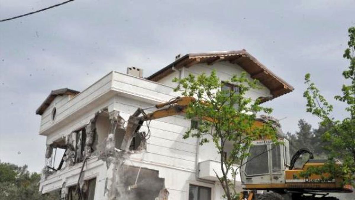 Kaçak Villa Böyle Yıkıldı