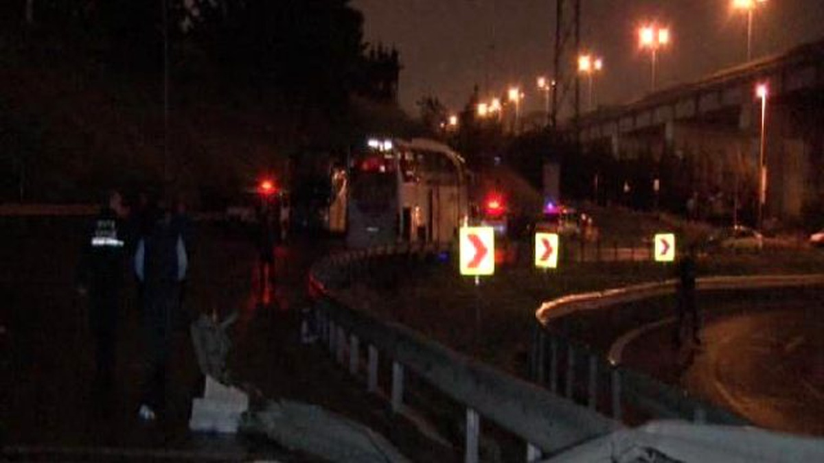 Otogar Bağlantı Yolunda Kaza: 1 Ölü,2 Yaralı