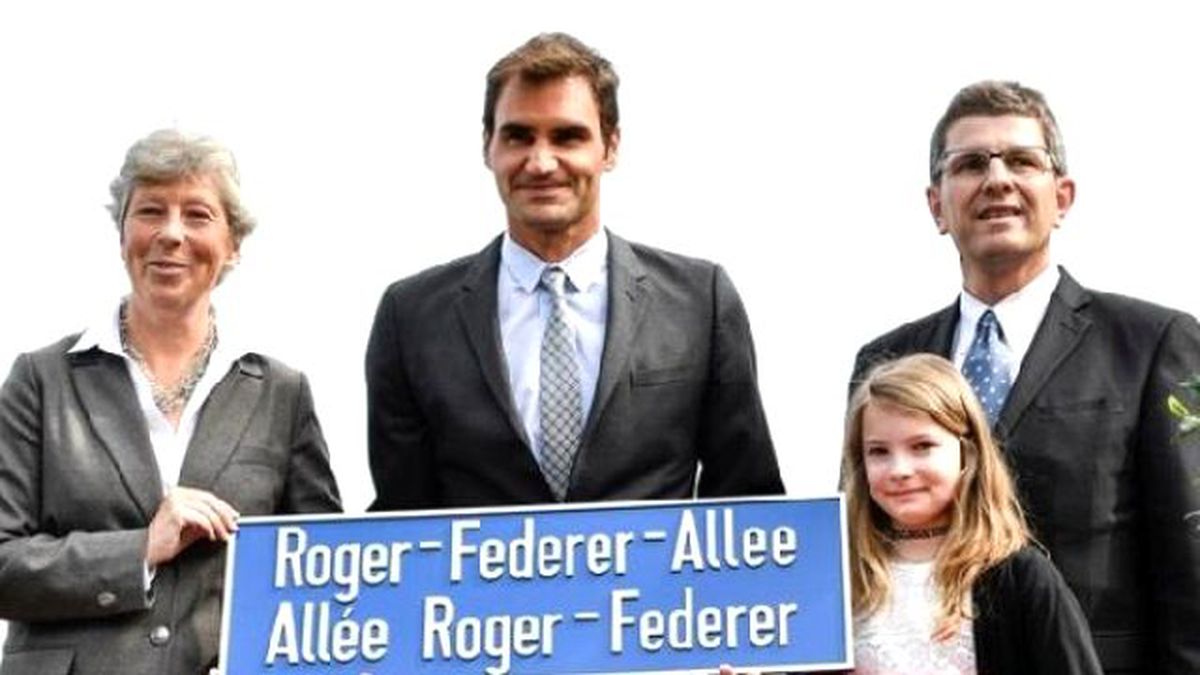 Roger Federer\'in Adı Caddeye Verildi