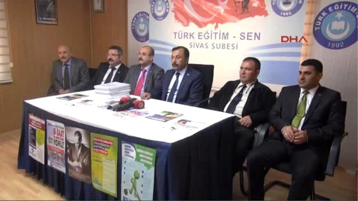 Sivas - Türk Eğitim-Sen\'den Başbakanlığa Ek Gösterge Dilekçesi
