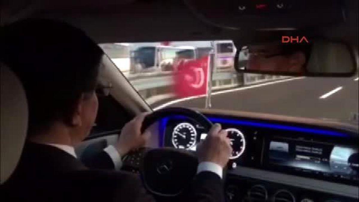 Yalova Başbakan Makam Aracını Kullandı