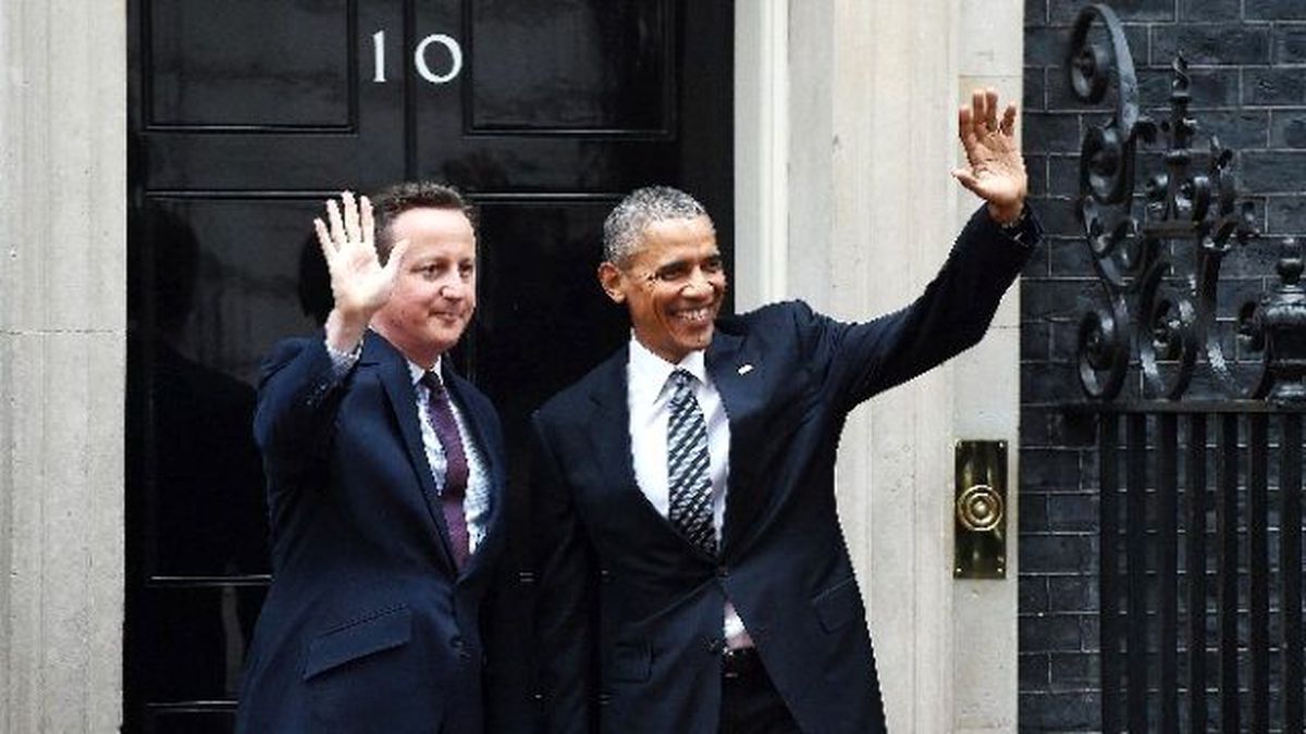 ABD Başkanı Obama, İngiltere Başbakanı Cameron ile Görüştü