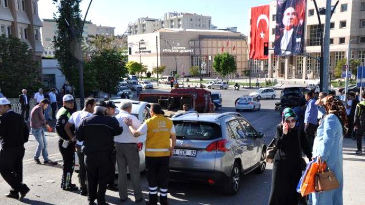 Gaziantep\'te Zincirleme Kaza: 6 Yaralı