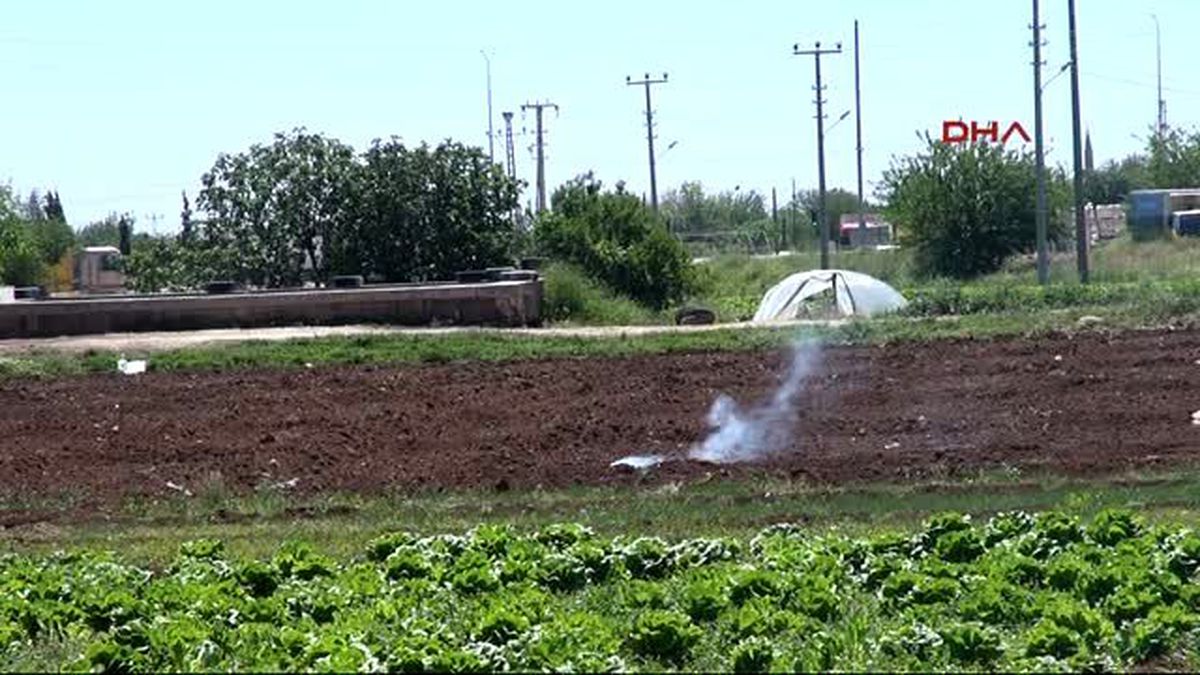 Kilis\'e Düşen Roket Mermilerinin Parçaları İmha Edildi
