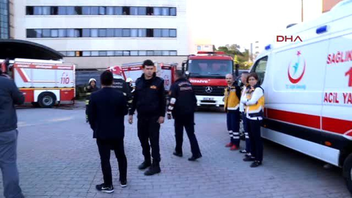 Kocaeli Çocuk Onkoloji Bölümünde Korkutan Yangın