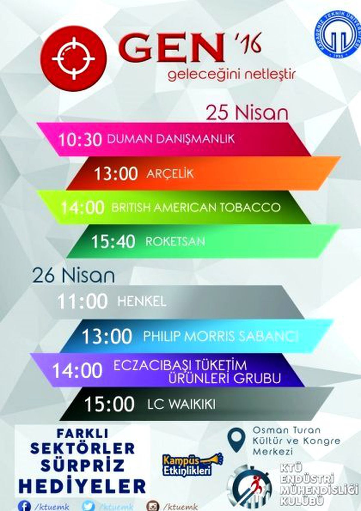 Ktü Emk Gen\'16