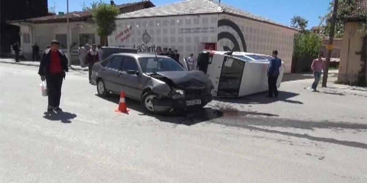 Mahalle Arasındaki Aşırı Hız Kazaya Sebep Oldu