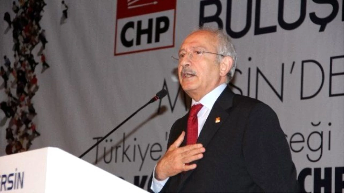 Mersin\'de "Büyük Buluşma, Stk\'lar Konuşuyor CHP Dinliyor" Toplantısı