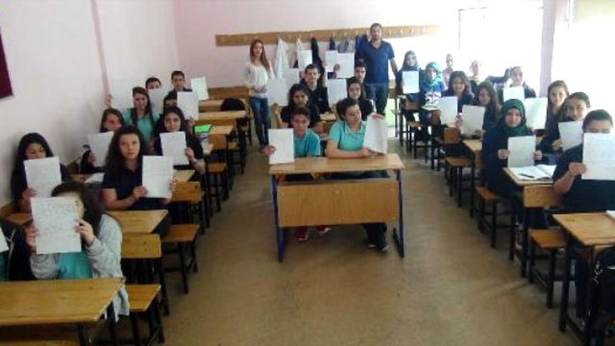 Öğrencilerden Nusaybin\'deki Asker ve Polislere Moral Mektupları