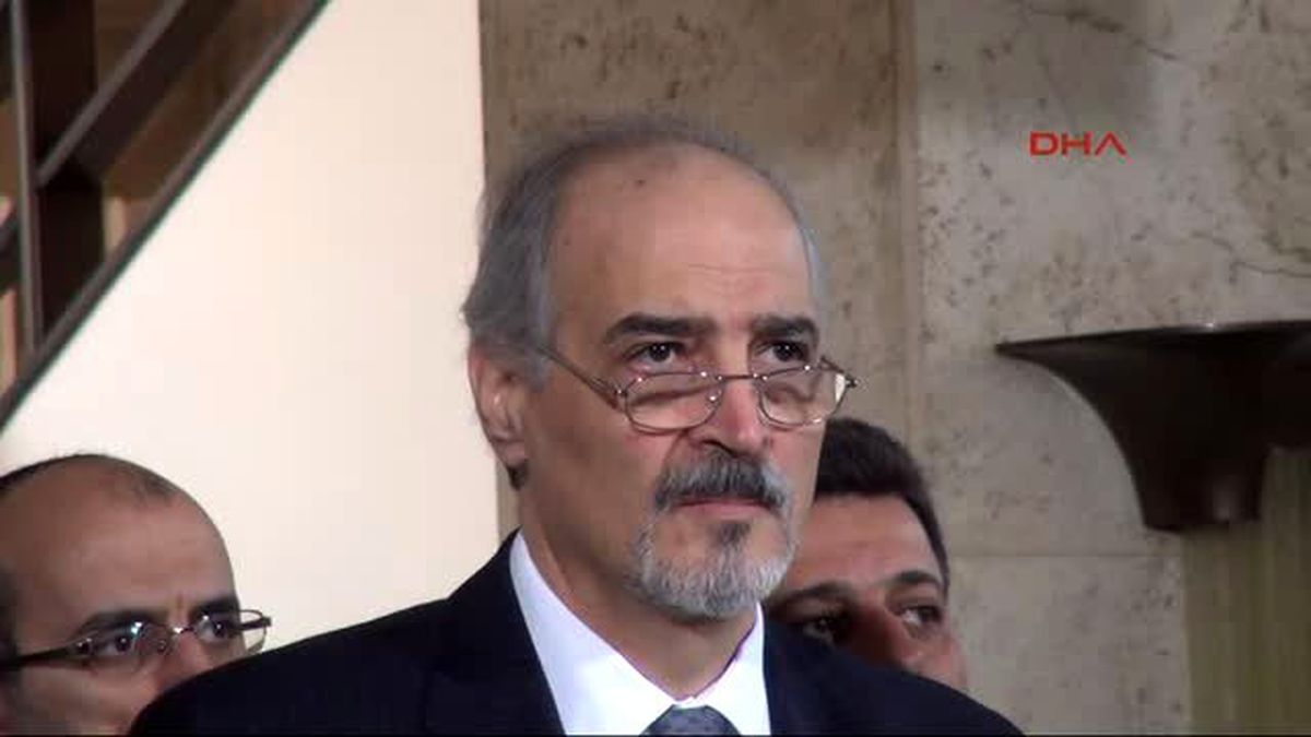 Suriye\'nin BM Daimi Temsilcisi El-Caferi Muhaliflerin Büyük Bölümünün Cenevre\'yi Terk Etmesini...