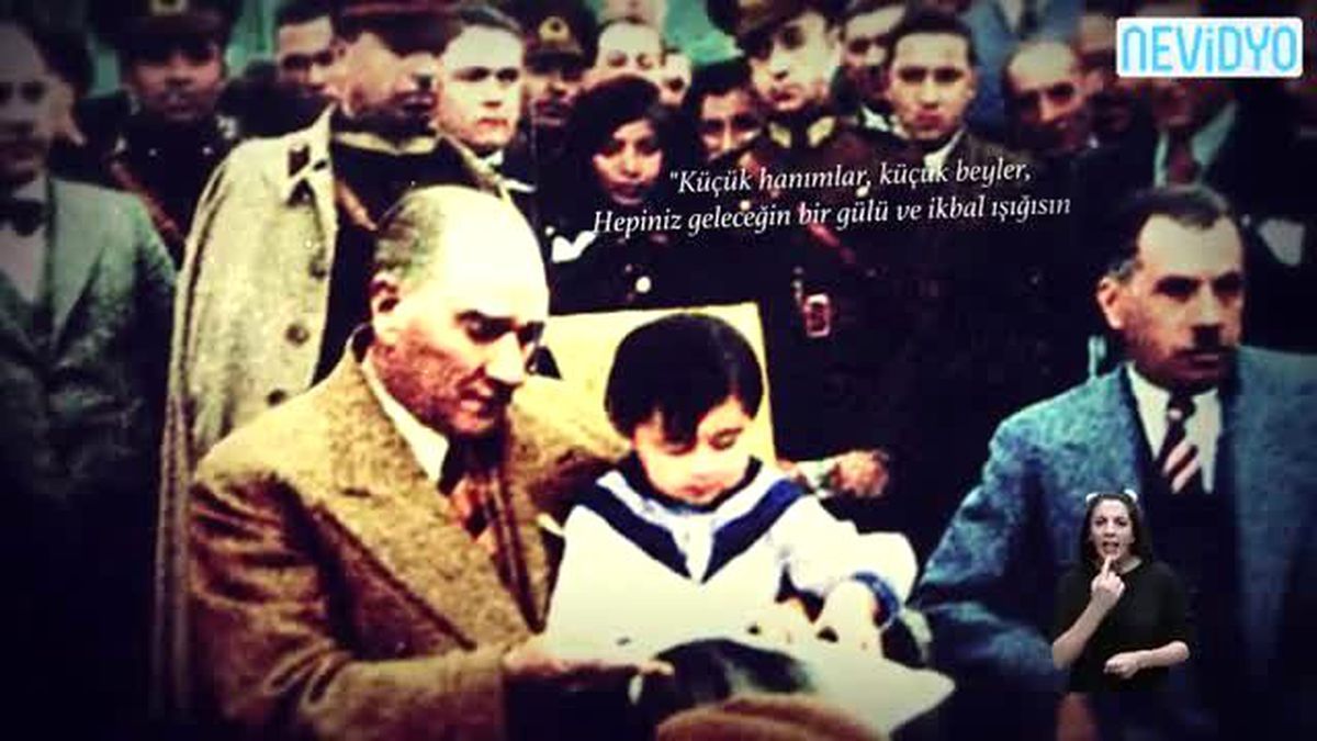 TSK\'dan 23 Nisan\'a Özel Klip